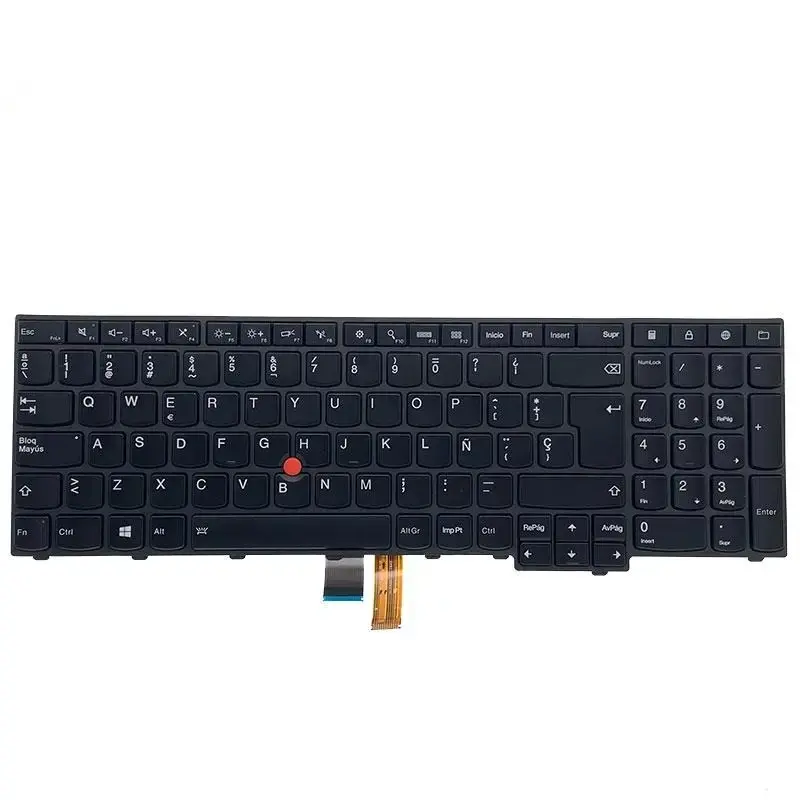 Spanish Backlit Keyboard for Lenovo Thinkpad P50S 4 Spanish Backlit Keyboard for Lenovo Thinkpad P50S - Image 4