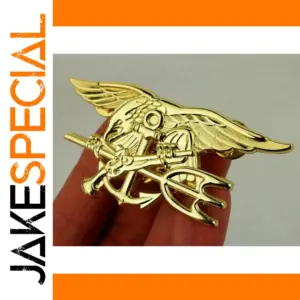 US Navy SEALS Badge Trident Pin 7cm
