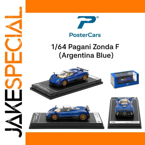 Pagani Zonda F 1:64 Scale Model by PosterCars