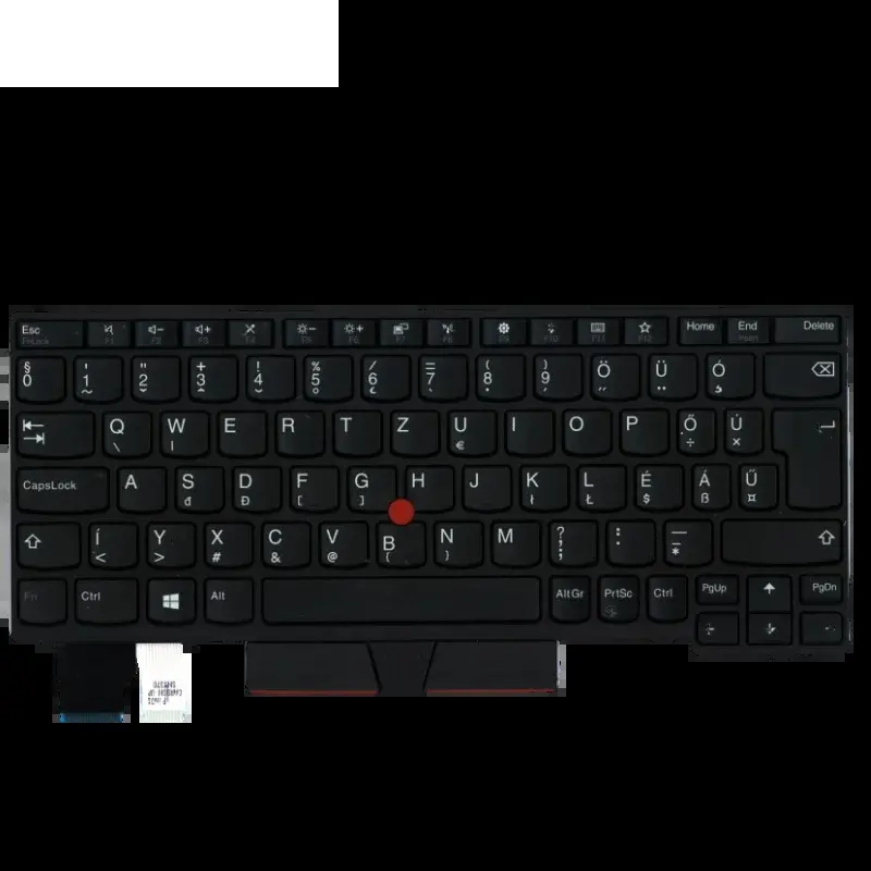 UK SPA FR Black Keyboard for Lenovo ThinkPad 6 UK SPA FR Black Keyboard for Lenovo ThinkPad - Image 6