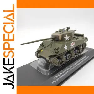 Diecast IXO M4A3 Sherman Tank Model 1:43 Scale
