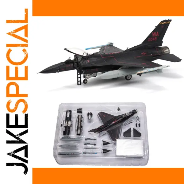 1/72 US F-16C fighter jet model Block 42 Wraith 89-2048