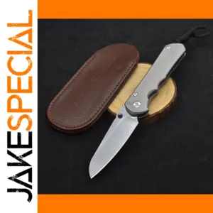 Titanium EDC Knife with S35VN Blade