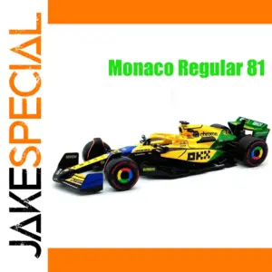 Bburago 1:43 Monaco Regular 81 Formula 1 Model