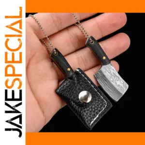 Compact Stainless Steel EDC Keychain Knife