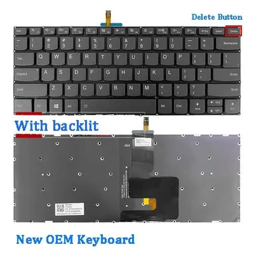 Lenovo Xiaoxin 14IIL/IWL 2019 Laptop Keyboard 7 Lenovo Xiaoxin 14IIL/IWL 2019 Laptop Keyboard - Image 7