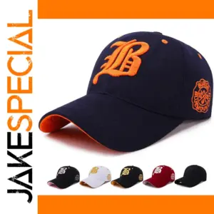 Unisex Summer Cotton Snapback Baseball Cap