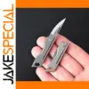 Titanium Alloy Folding Knife with D2 Blade