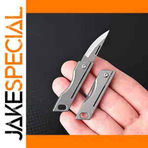 Titanium Alloy Folding Knife with D2 Blade
