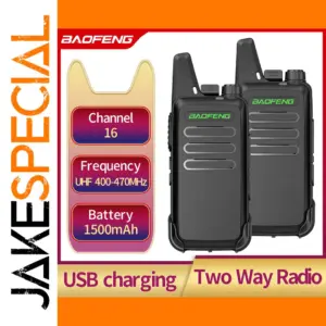 2PCS Baofeng BF-T20 Walkie Talkies for Outdoor Use
