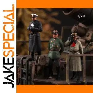 1/72 German Officer Model Set for Dioramas