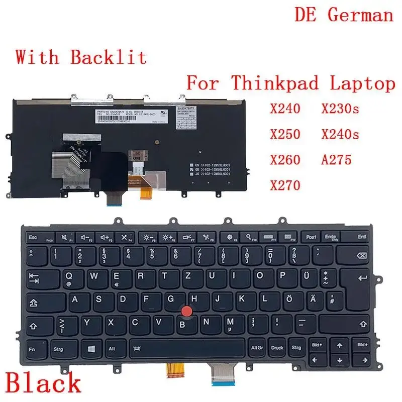 Lenovo ThinkPad Backlit Keyboard for X270 15 Lenovo ThinkPad Backlit Keyboard for X270 - Image 15
