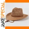 Panama Straw Hat for Men Women Outdoor Sun Protection