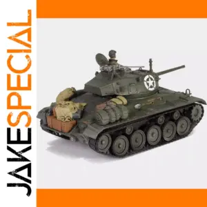 1:32 Scale US Army M24 Chaffee Light Tank Model