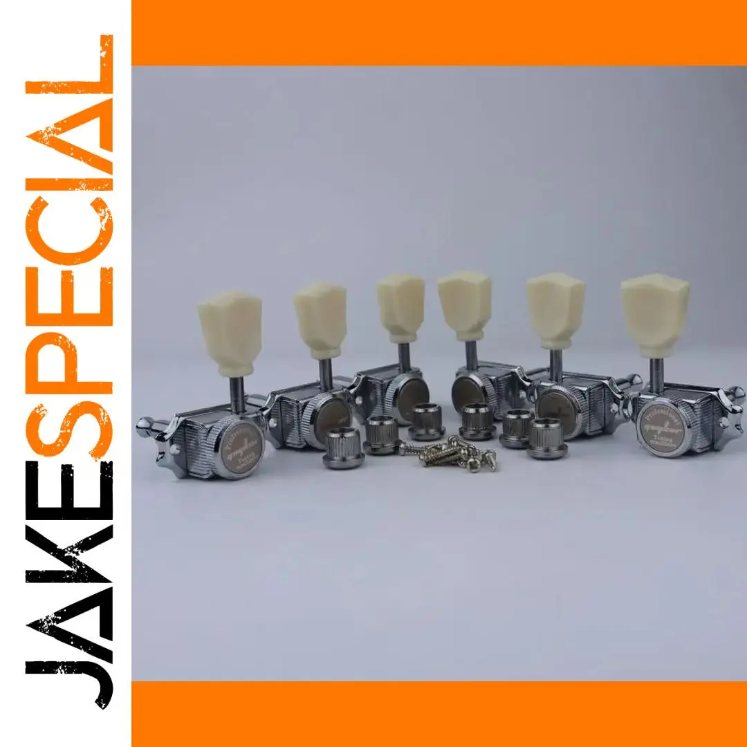 GUYKER Vintage Deluxe Guitar Tuners Set 3R3L 1 GUYKER Vintage Deluxe Guitar Tuners Set 3R3L