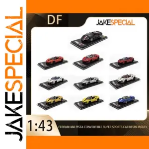 Ferrari 488 Pista 1:43 Resin Car Model Collection