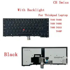 CH Swiss Keyboard for Lenovo T460/T450 17 ec2c8753 no logo