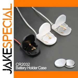 CR2032 Battery Socket Holder with ON-OFF Switch