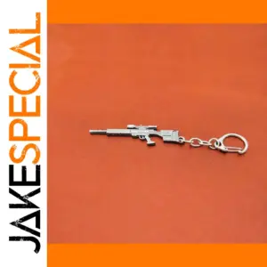 Metal Assault Rifle Keychain by JAKESPECIAL