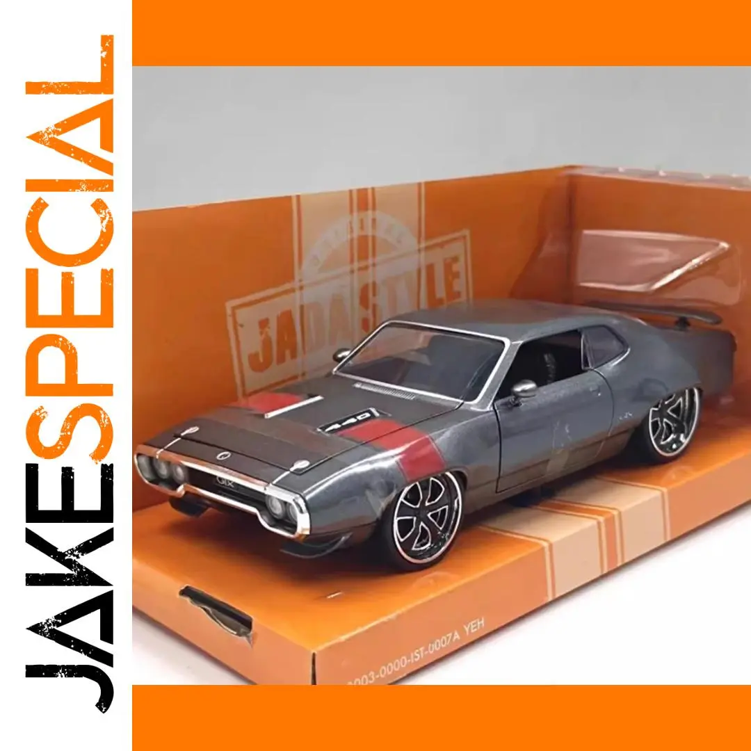 Jada 1:24 Scale 1972 Plymouth GTX Model Car 1 Jada 1:24 Scale 1972 Plymouth GTX Model Car