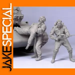 1/35 Scale Resin Military Tank Crew Model Kit