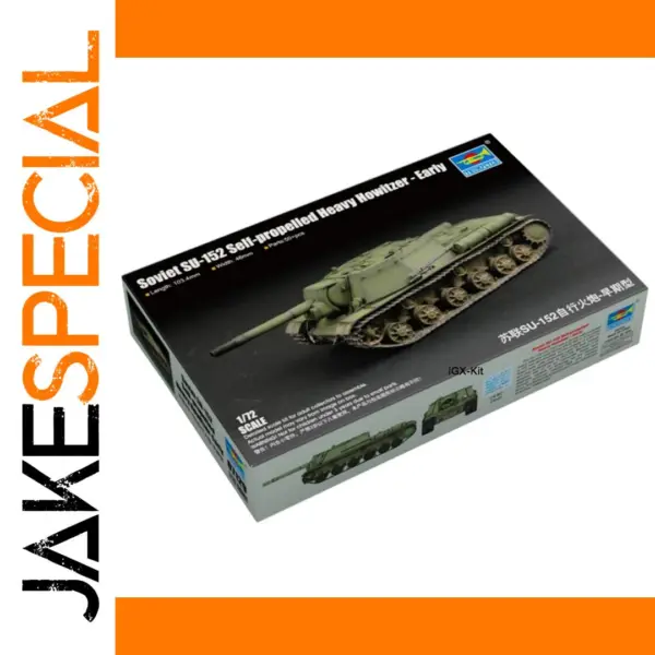 Soviet SU-152 Self-Propelled Artillery Model Kit