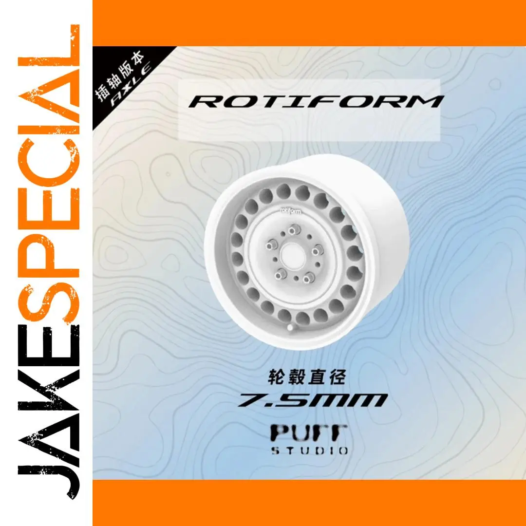 Rotiform-STL 1/64 Off-Road Wheel Hub Set 1 Rotiform-STL 1/64 Off-Road Wheel Hub Set