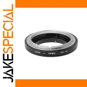 Canon FD to Nikon F Mount Adapter Ring for DSLR Cameras