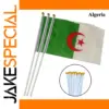 Algerian Handheld Flag Set 14x21cm