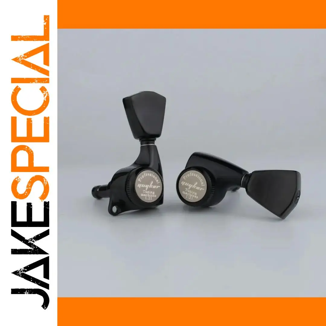 GUYKER 1:21 Gear Ratio Locking Guitar Tuners 1 GUYKER 1:21 Gear Ratio Locking Guitar Tuners