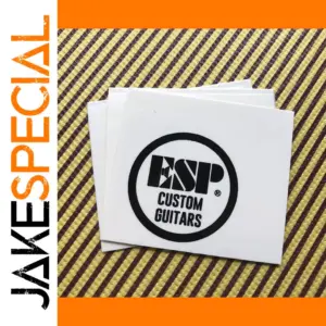 ESP Custom Guitars Headstock Decal Set of 3