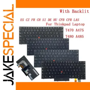 Lenovo ThinkPad Backlit Keyboard for T470/T480 and More