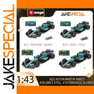 Bburago 1:43 Aston Martin AMR23 F1 Model