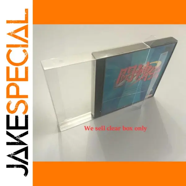 Transparent PS1 Game Card Protector Box