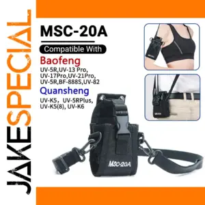 Tactical Walkie Talkie Pouch for Baofeng UV 5R