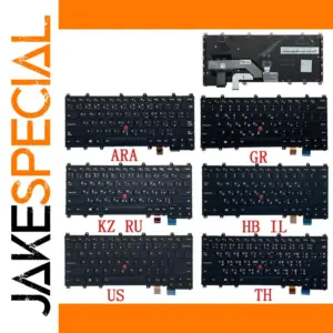 Arabic Kazakh Hebrew Greek Thai Keyboard for Lenovo Yoga