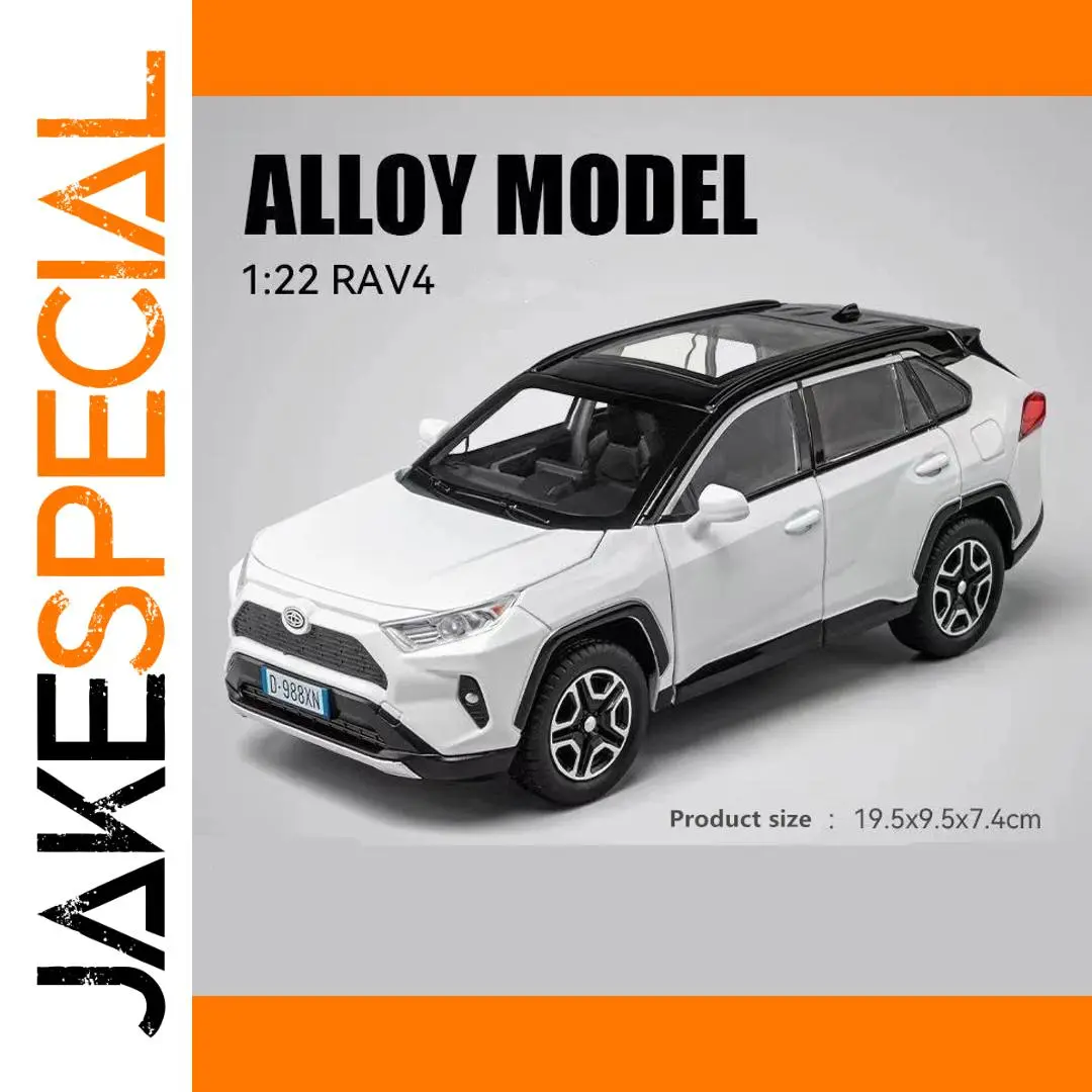 1:24 RAV4 SUV Alloy Diecast Car Model 1 1:24 RAV4 SUV Alloy Diecast Car Model
