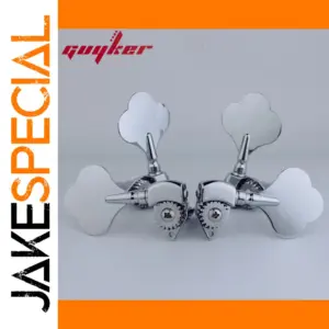 Chrome Electric Bass Tuner Machine Heads