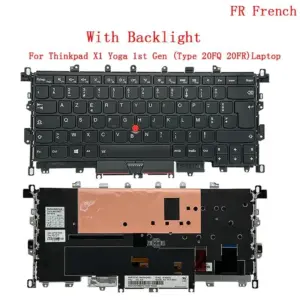 Backlit Keyboard for Lenovo X1 Yoga 1st Gen 37 f0807fde no logo