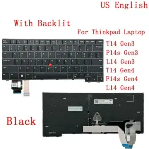Lenovo ThinkPad Backlit Keyboard for T14 P14s L14 21 f08df457 no logo