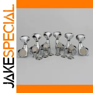 Guyker 3R3L Chrome Guitar Tuner Set