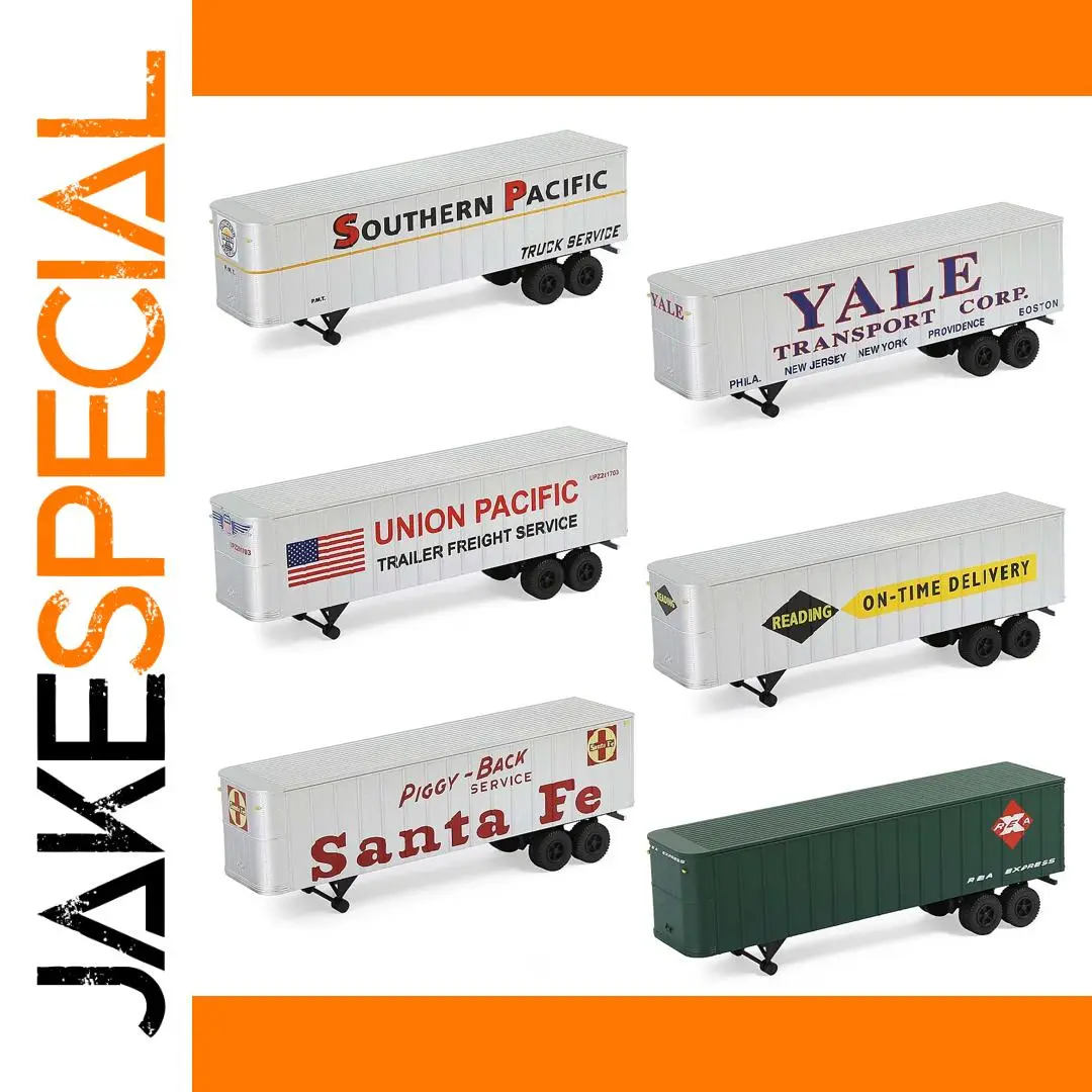 Evemodel C8766 HO Scale Semi-Trailer Model 1 Evemodel C8766 HO Scale Semi-Trailer Model