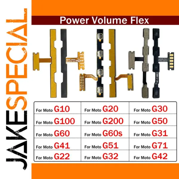Power Button Flex Cable for Motorola Models