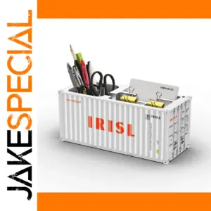 Shipping Container Desk Organizer by IRISL