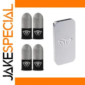 Gaming Finger Sleeves Set with Carrying Case