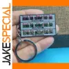 Back To The Future Enamel Keychain