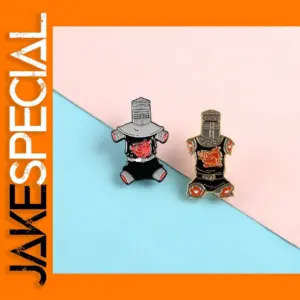 Black Knight Enamel Pins Custom Brooch Pin for Bags