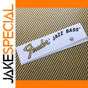 Fender Jazz Bass Headstock Decal Set of 3