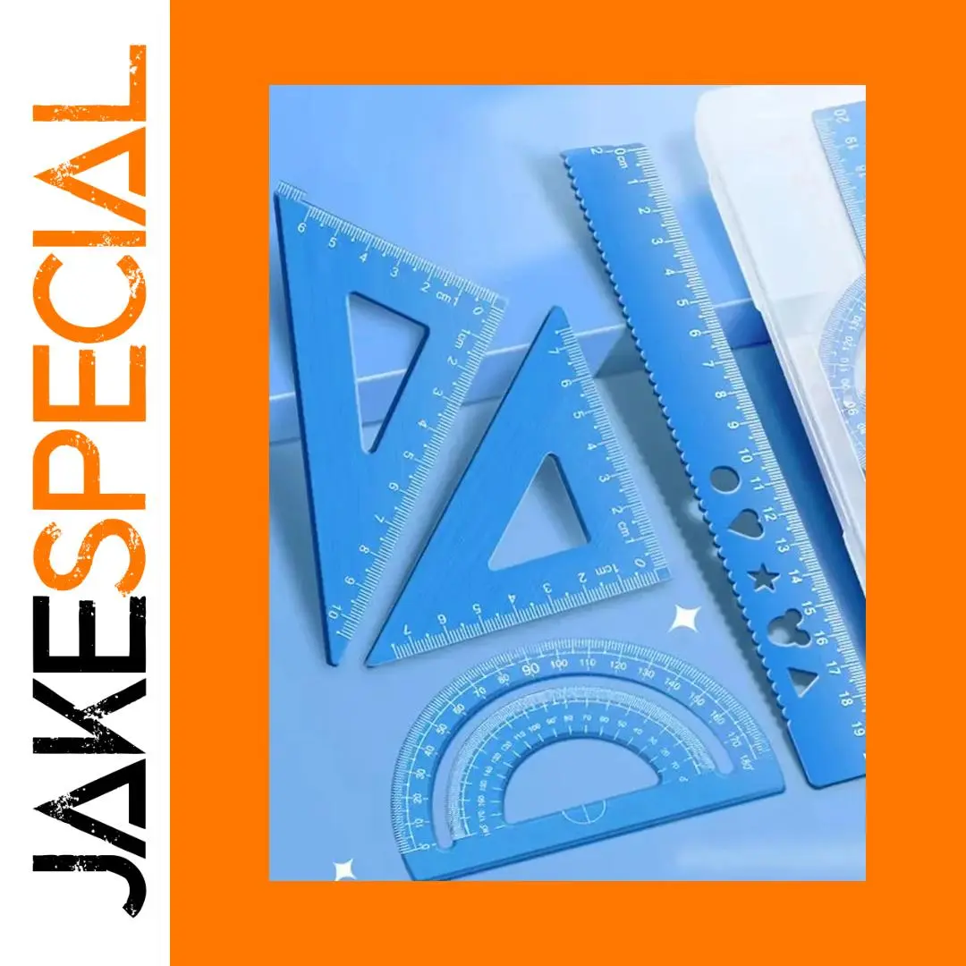 4-Piece Essential Metal Drafting Tool Set 1 4-Piece Essential Metal Drafting Tool Set