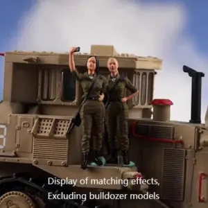 1/72 Israeli Female Soldier Model Set (2pcs) 8 f29e5e5e upscaled